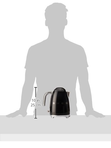 Amazon | Smeg 1.7-Liter Kettle-Black by Smeg | SMEG | 電気ケトル